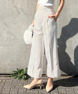 Made in Japan front-tuck wide pants