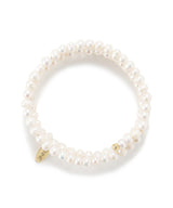 Made in Japan freshwater pearl screw bracelet
