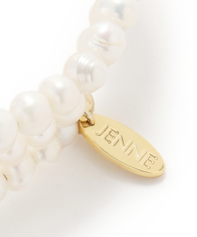 Made in Japan freshwater pearl screw bracelet