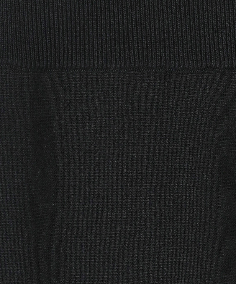 Bi-colored knit pants