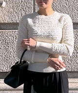 Tweed-style compact top