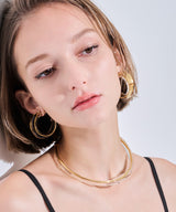 JENNE gold clear choker made in Japan