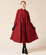 Made in Japan classic flared coat