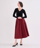 JENNE Basic pleated skirt