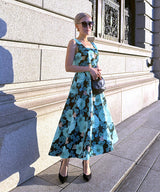 JENNE luxury flower dress