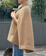 JENNE Poodle cape coat