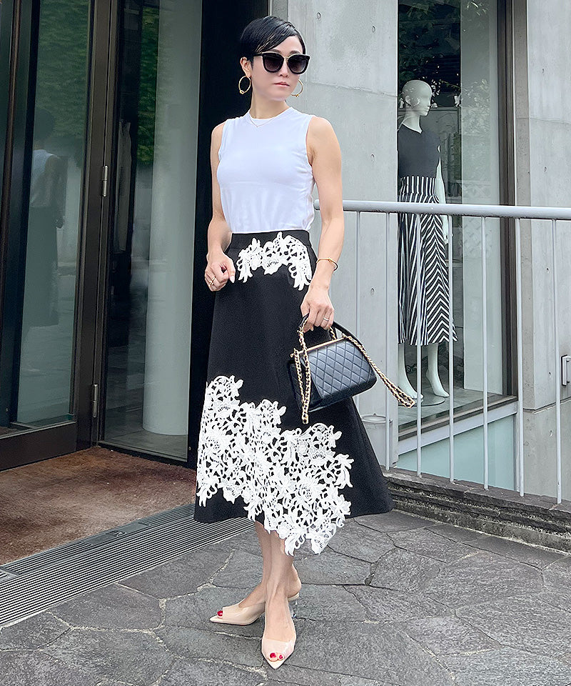 JENNE luxury lace skirt