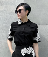 JENNE luxury lace blouse