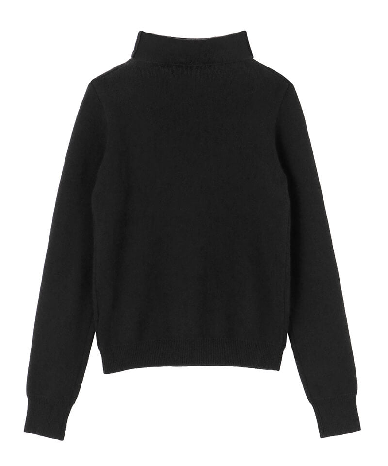 Stress-free high-neck pullover