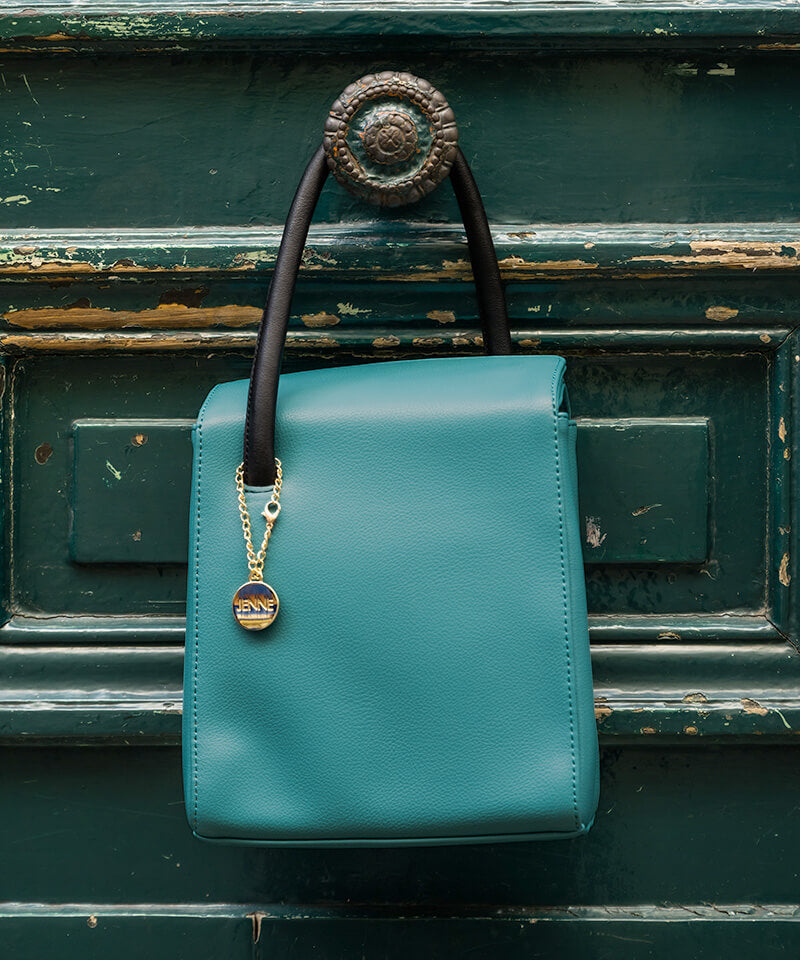 One-handle bicolor bag