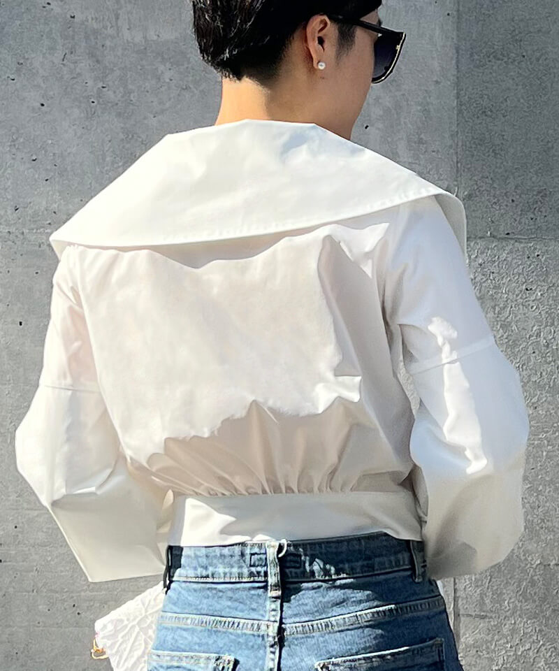 Audrey-style retro blouse
