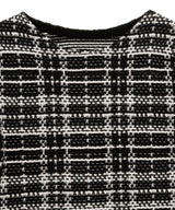 Tweed-style knit top